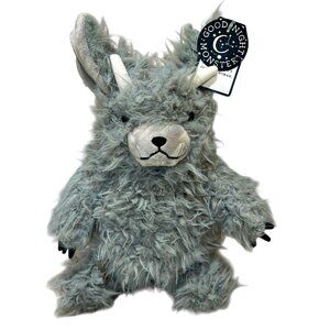 Good Night Monster Gray Fuzzy Plush 11 Inch Book Stuffed Animal Compendium w Tag